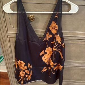 Ted Baker Floral Print V-Neck Women's Top